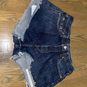 Denim Levi Shorts